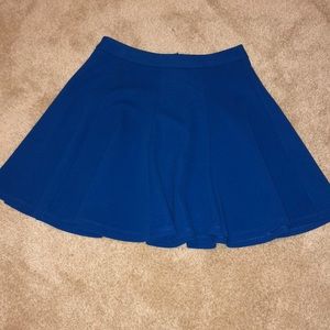 Blue skirt